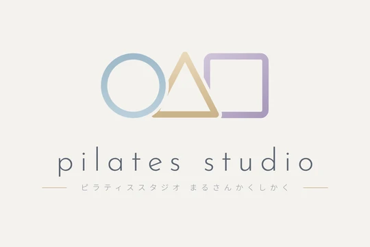 pilates studio ○△□（女性専用ピラティス）のロゴ